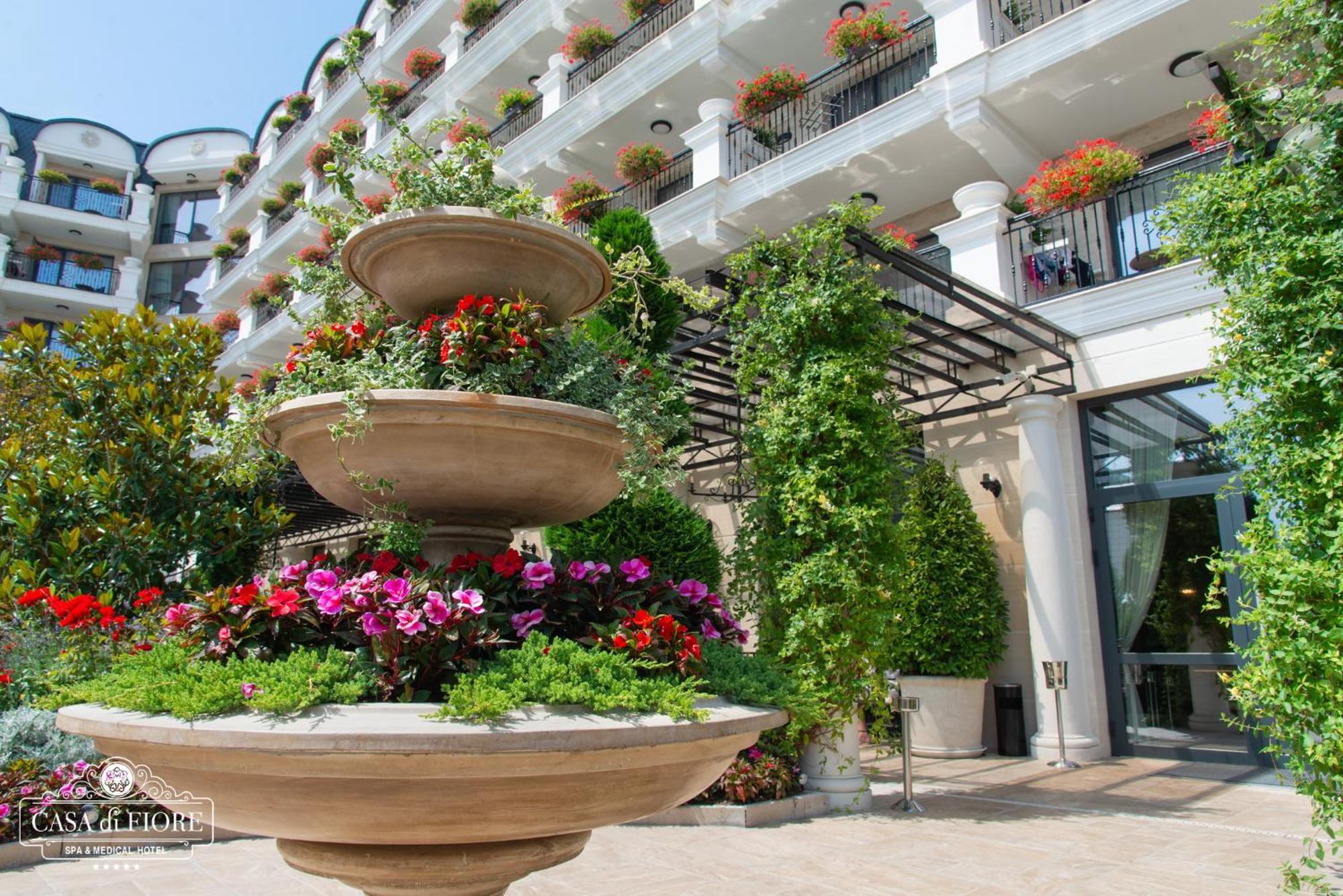 Casa Di Fiore Spa And Medical Hotel, Mineral Pools & Private Beach Kranevo Exterior foto