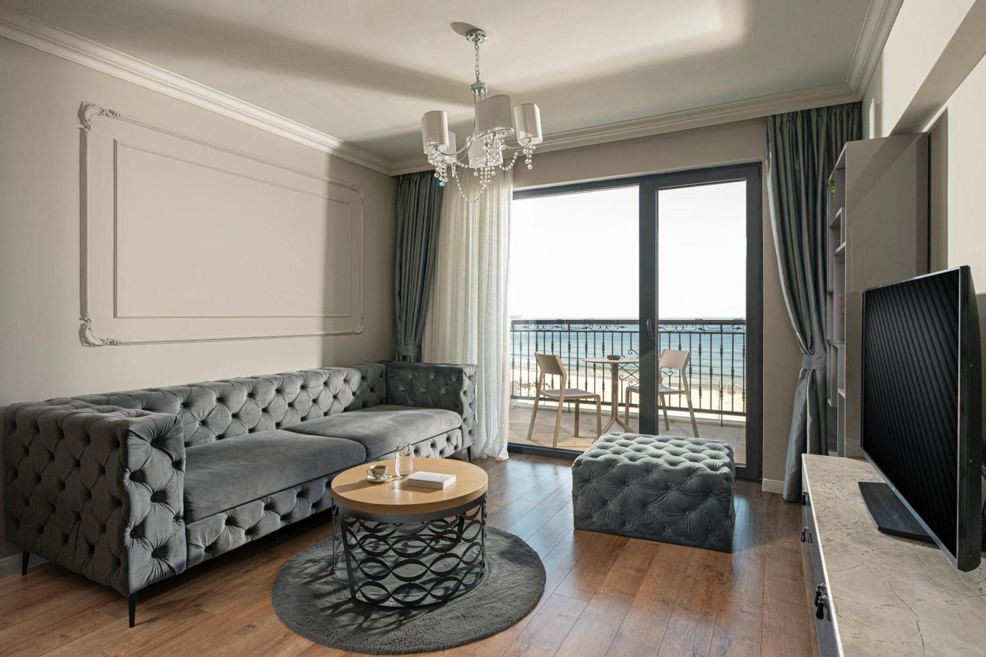 Casa Di Fiore Spa And Medical Hotel, Mineral Pools & Private Beach Kranevo Exterior foto A living room